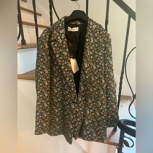 Floral mango blazer new with tags